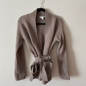 Amour Vert Zuma Wool Cardigan
